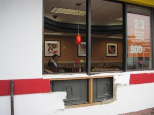 Glass Installation Process for Storefront